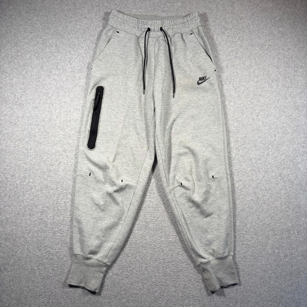 Nike Sportswear Tech Fleece Joggers Womens Small Grey Sweatpants CW4292